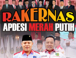 RAKERNAS APDESI MERAH PUTIH Peran Strategis Pemerintah Desa dalam Menyiapkan Generasi Emas Desa yang Unggul dan Berkarakter