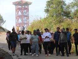 ‎Pimpin Senam Bersama ASN, Bupati Taput Tekankan disiplin ASN dan Optimalisasi Aset