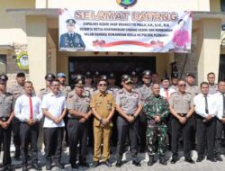 Kapolres Kediri Tekankan Pelayanan Prima Saat Kunjungi Mapolsek Plemahan