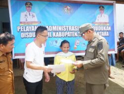 Kunker Bupati Tapanuli Utara di Kecamatan Parmonangan, Perkuat Pelayanan dan Pemulihan Pascabencana di Wilayah Terpencil