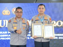 Polda Kalbar Raih Dua Penghargaan Nasional di Rakernis Humas Polri 2026