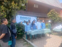 1Tahun BPC HIPMI Toba, Gelar Bansos Berbagi Kasih untuk 50 Abang Betor di Balige  KABUPATEN TOBA, 