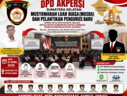 AKPERSI Lakukan Penyegaran Kepengurusan DPD Sumatera Selatan, Siap Gelar Musyawarah Luar Biasa dan Pelantikan