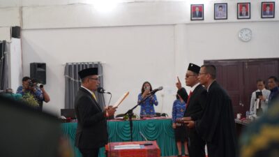 Rinto M. Simanjuntak Resmi Dilantik sebagai Anggota DPRD Toba PAW, Perkuat Kinerja Legislatif 2024–2029