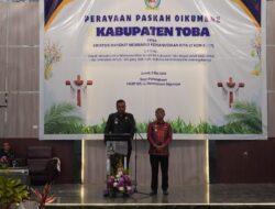 Paskah Oikumene Toba 2026 Berlangsung Khidmat, Bupati Ajak Masyarakat Wujudkan Semangat Kebangkitan Kristus