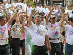 Colour Run SAFEST Season 6 Meriah, Pemkab Taput Tegaskan Dukungan Pariwisata Berkelanjutan