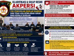 AKPERSI Tegaskan FGD Pendidikan Digelar Mandiri dan Tidak Ada Kewajiban Iuran bagi Kepala Sekolah