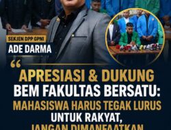 Sekjen GPNI Apresiasi dan Dukung BEM Fakultas Bersatu: Mahasiswa Harus Tegak Lurus untuk Rakyat, Jangan Dimanfaatkan Kepentingan Politik