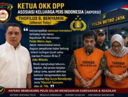 AKPERSI Apresiasi Perjalanan Panjang Polda Metro Jaya: Penahanan Roy Suryo & Dr. Tifa Sesuai Aturan Hukum