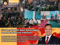 Rayakan 2 Tahun AKPERSI, Insan Pers Perkuat Kepedulian Sosial Lewat Bakti Sosial di Berbagai Daerah