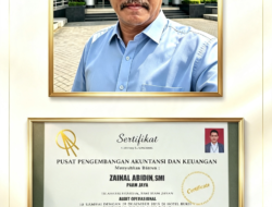 ZAINAL ABIDIN, M.Si. CALON DIREKTUR PDAM KOTA LANGSA RUPANYA ORANG KEPERCAYAAN PENGURUS AIR DI ISTANA KEPRESIDENAN.