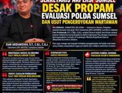 Sekretaris AKPERSI Sumsel Desak Propam Evaluasi Polda Sumsel dan Usut Pengeroyokan Wartawan