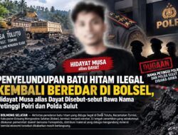 Penyelundupan Batu Hitam Ilegal Kembali Beredar di Bolsel, Hidayat Musa alias Dayat Disebut-sebut Bawa Nama Petinggi Polri dan Polda Sulut